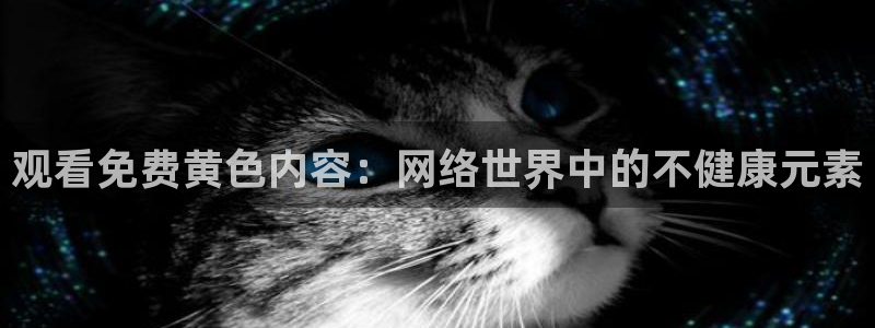 老三伦理影院：观看免费黄色内容：网络世界中的不健康元素